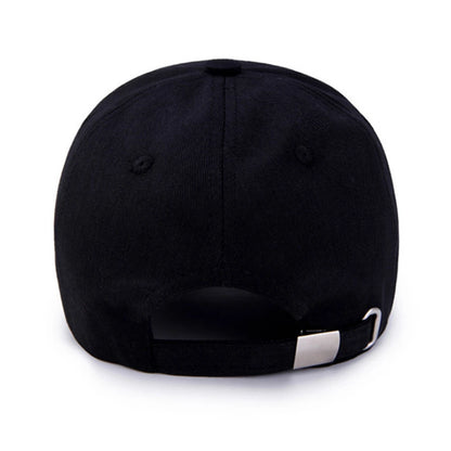 Hat Men and Women Spring and Summer Baseball  Hipster Wild  Black and White