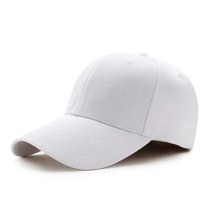 Summer Baseball Cap Pure Cotton Solid Color Cap Fashion Driver Hat Sunshade Four Seasons Hat