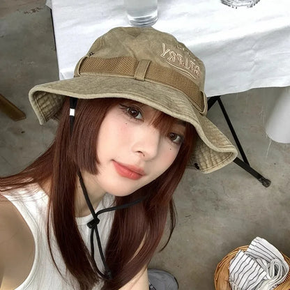 Vintage Washed Western Bucket Hats