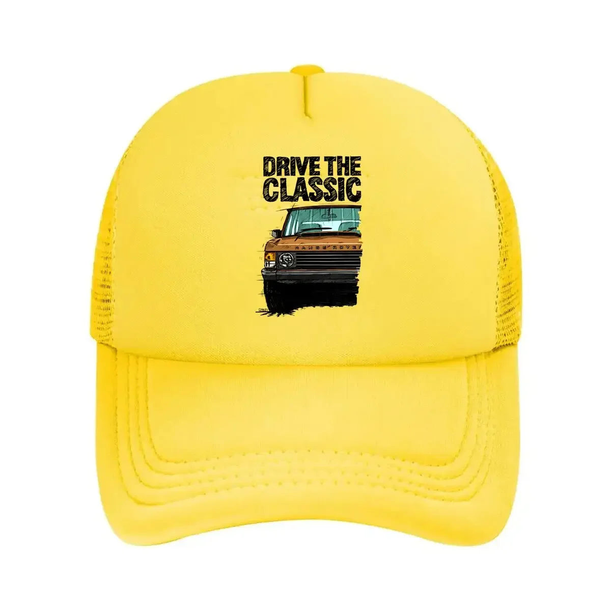 Classic Drive Auto - Inspired, Retro Car Design Mesh Baseball Cap