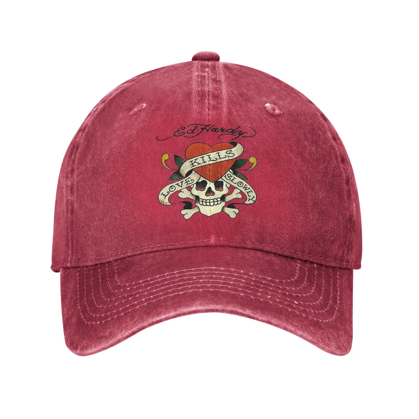 Washed Denim Cap Casual Baseball Caps Adjustable Hat