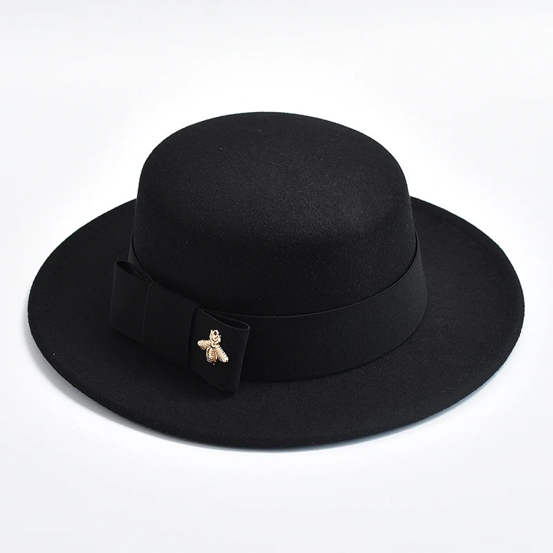 Fedora Hat For Women Fashion Formal Wedding Decorate Church Cap