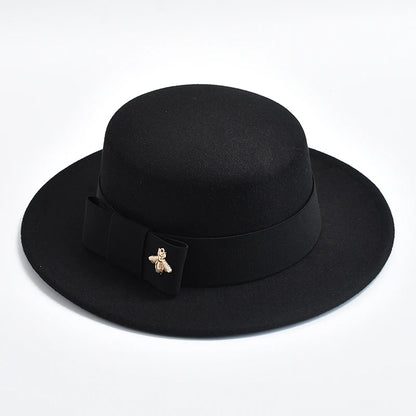 Fedora Hat For Women Fashion Formal Wedding Decorate Church Cap