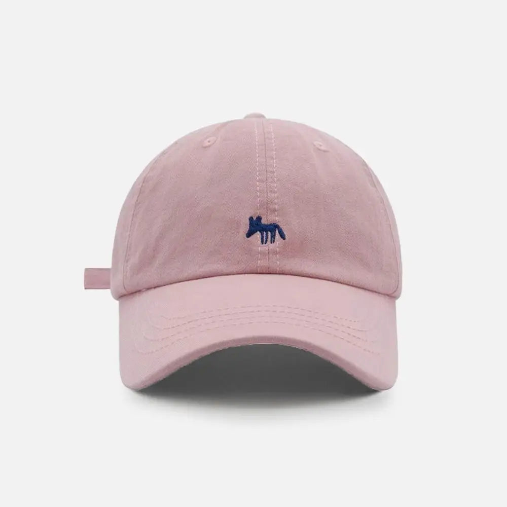 Fashion Embroidered Embroidery Baseball Cap Peaked Cap Cotton