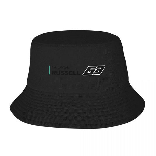 George Russel F1 Bucket Hat Rugby party hats Fishing Caps Anime Hat For Women Men's