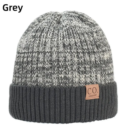 New Unisex Warm Two-Tone Winter Hats