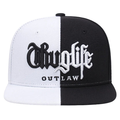 Personalized Children's Thug Life Flat brimmed Hat Men's Trendy Hip Hop
