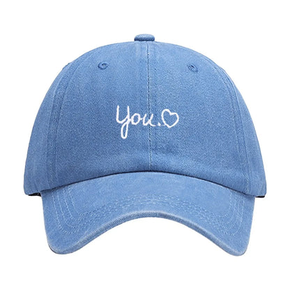 Classic Adjustable Baseball Caps Washed Peaked Brim Peaked Cap