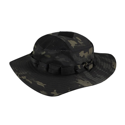 New Camo Tactical Enthusiasts Square Pocket Bonnie Cap Outdoor