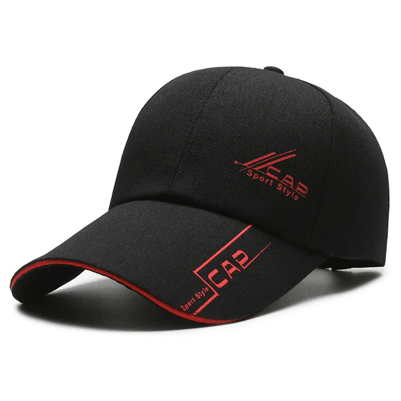 Hats Men Summer Long Brim Baseball Caps Spring Casual Outdoor Sun Fishing Hats Sunscreens Shade Caps