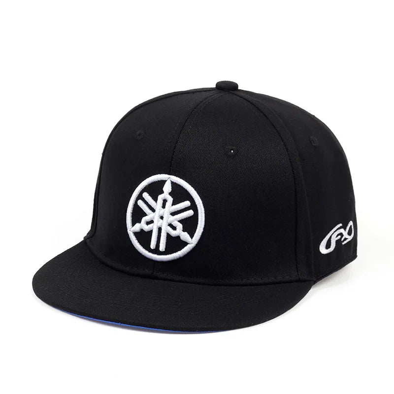 Yamaha Motorcycle Racing Hat Men's Summer Baseball Hat Hip Hop Casual Hat Embroidered Sunscreen Cap