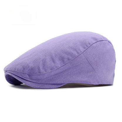 New Spring Candy Color Berets Caps For Women British