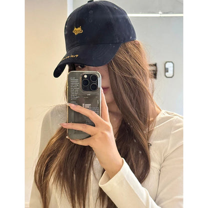 Streetwear Casual Baseball Cap with Unique Graphic Print and Lettering