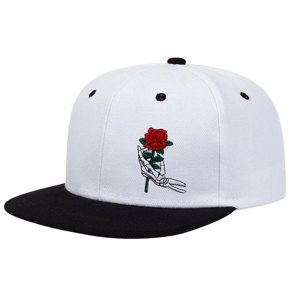 Unisex Skeleton Fingers Embroidery Hip-hop Hats Spring Autumn