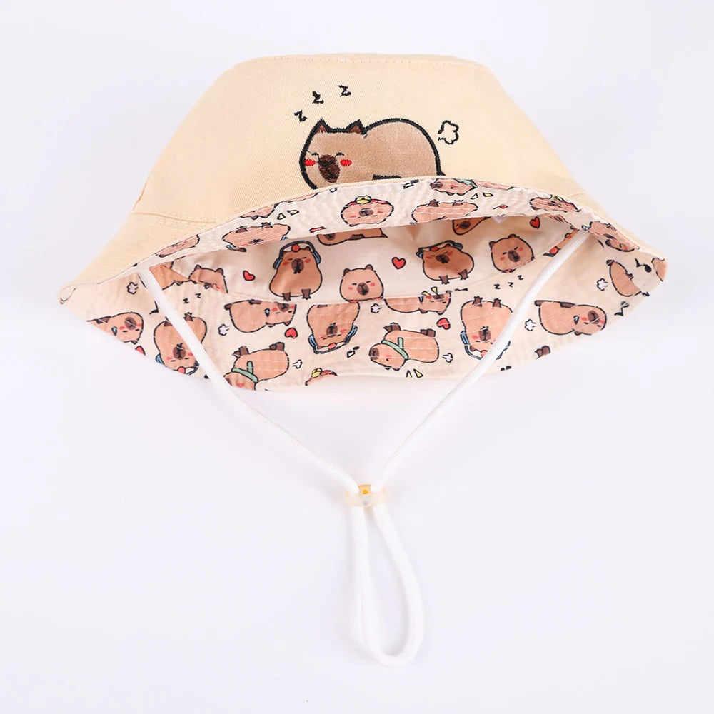 Summer Double Sided Children Bucket Hats