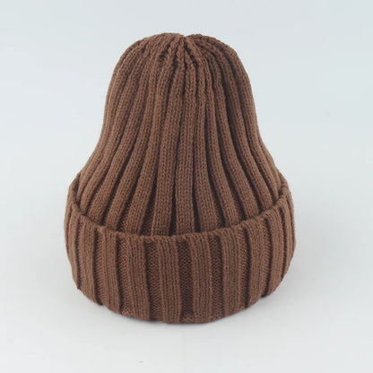 Autumn Winter Beanie Warm Soft Knitted Hat Hip Hop Cap