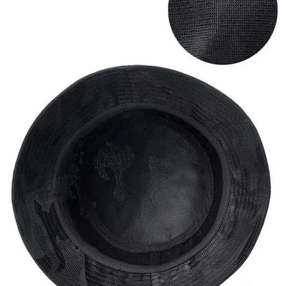 Bbreathable Camouflage Fisherman Hat Fashion Shade Bucket Hats Men Women