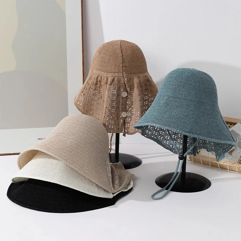 Breathable Spring Summer Tea Piing Hat
