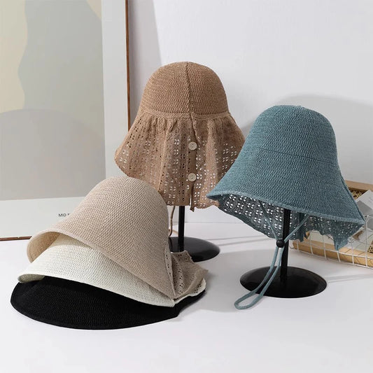 Breathable Spring Summer Tea Piing Hat