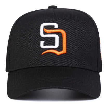 Unisex SD Letter Embroidery Baseball Caps Spring Autumn Sports Cap