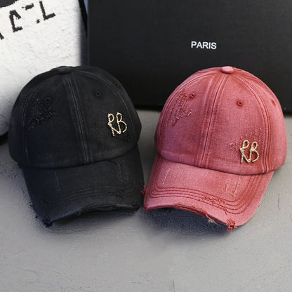 New Korean Luxury Baseball Cap Design Sun Hat American Youth