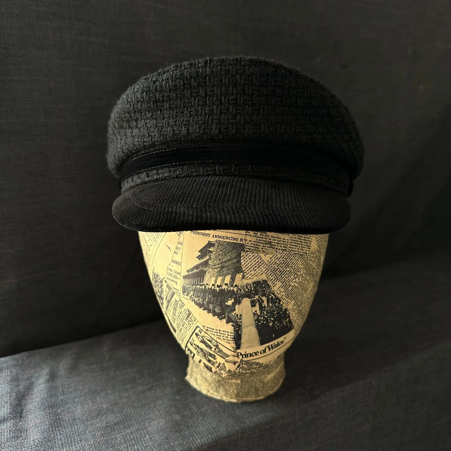 Unisex Japanese British Naval Cap - Trendy Cool Solid Color Flat Top Hat