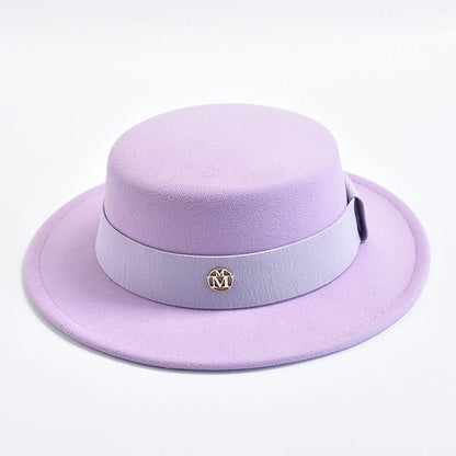 British Style Fedora Hats For Women Fashion Autumn Winter
