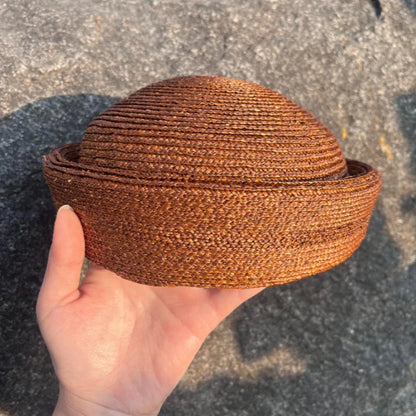 Natural Straw Sun Hat Ins Blogger Fashion Summer Flat Berets Women