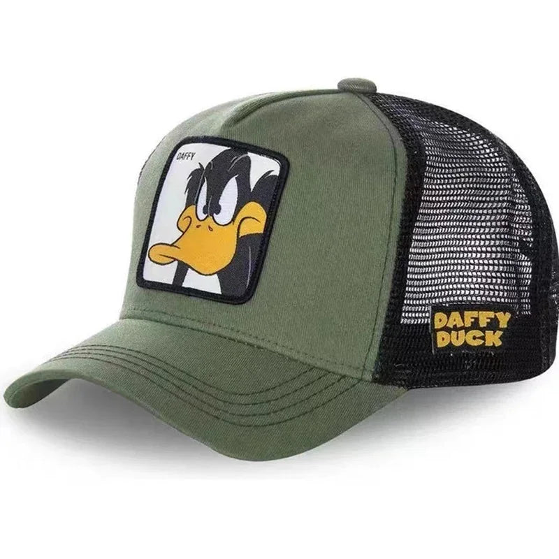 Cute Anime Pattern Baseball Cap Embroidered Baseball Hat Adjustable Hip Hop Outdoor Sun Protection Hat Gifts