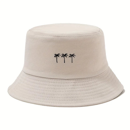 Coconut Print Fisherman Hat, Fashionable for Both Men and Women