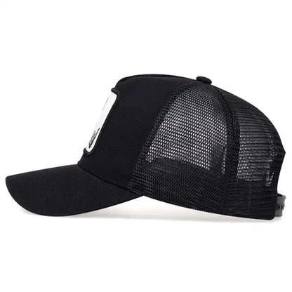 Unisex Personality Embroidery Baseball Net Caps Spring Summer
