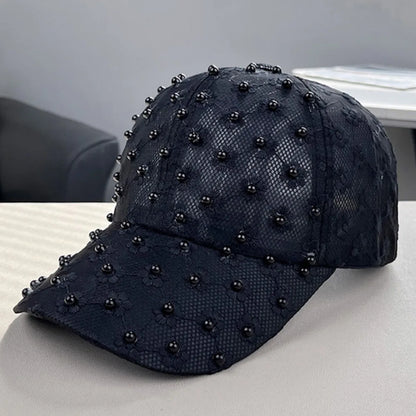 Fashion Embroidery Lace Baseball Cap Adjustable