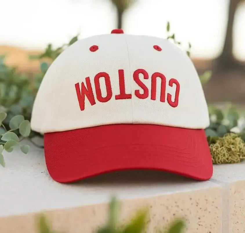 Embroidered Patchwork Color Baseball Hats