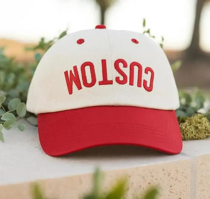 Embroidered Patchwork Color Baseball Hats