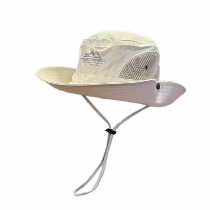 Bucket Hat Outdoor Wide Brim Breathable Summer Camping Hiking Mountaineering Panama Hat for Tarlve