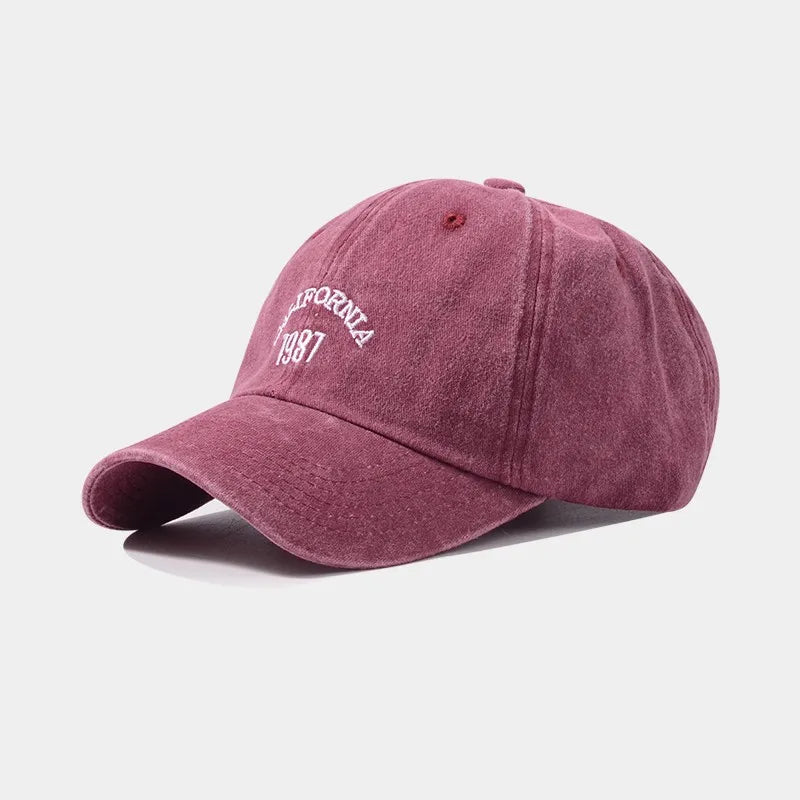 Unisex Vintage Embroidered Baseball Cap