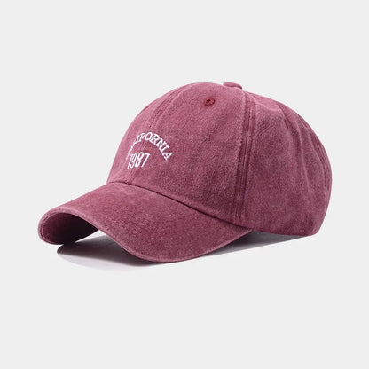 Unisex Vintage Embroidered Baseball Cap