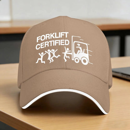 Forklift Certified Baseball Cap