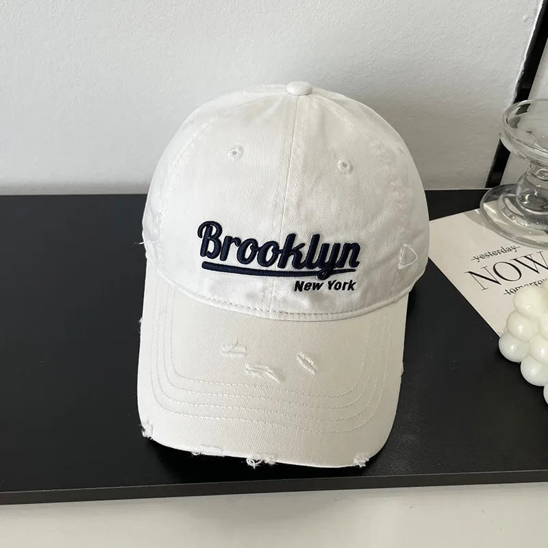 INS Style Letter Embroidered Baseball Cap