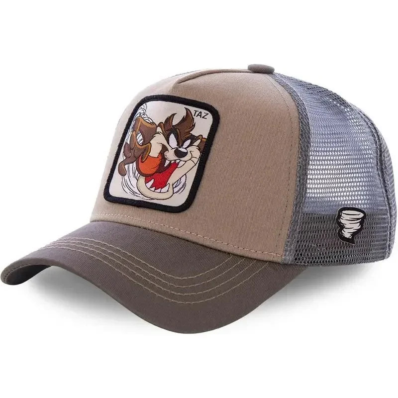 Unisex Anime Cartoon Cap High Quality Patch Draw Baseball Cap Men