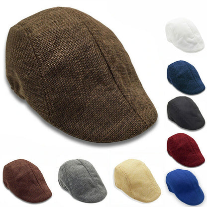 New Autumn Beret Caps Men Women Adjustable Newsboy Hats