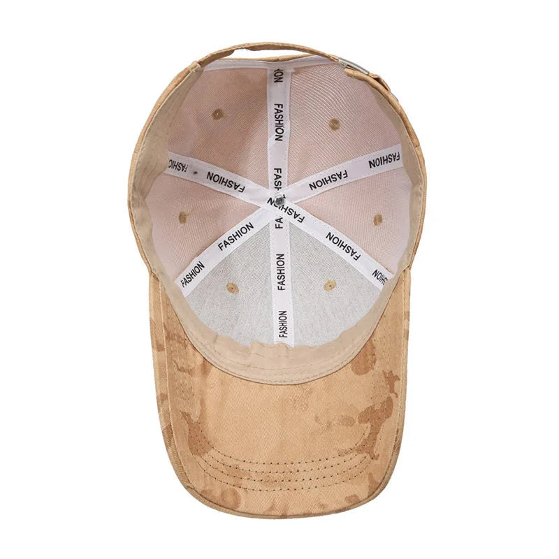 Unisex Camouflage Baseball Cap Outdoor Sun Hat For Men And Women