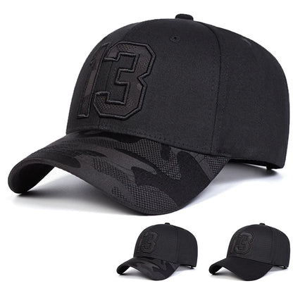 Unisex 13 Embroidery Baseball Caps Spring Autumn