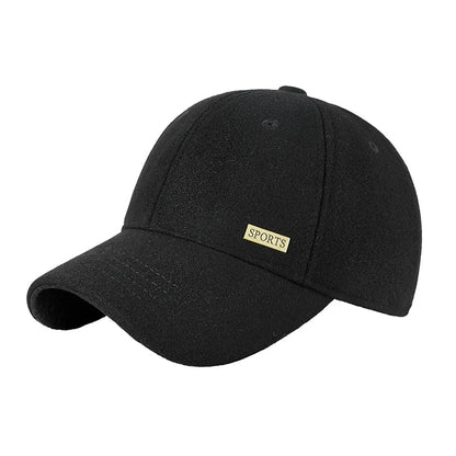 Baseball Cap Hat Men Winter Autumn Warm