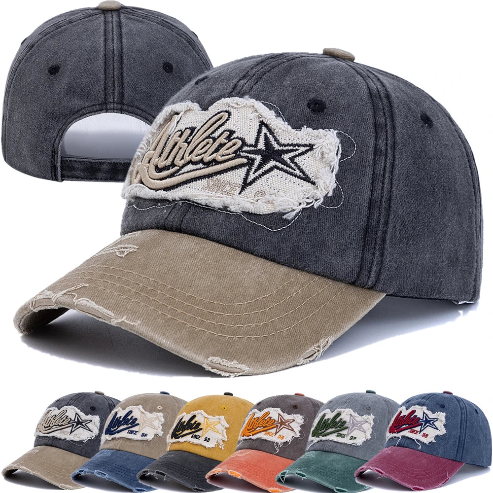Unisex Baseball Cap Embroidery Athlete Dad Hat For Women Men