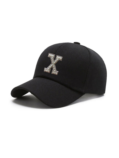 Unisex Embroidered 26 Alphabet Letter Baseball Cap