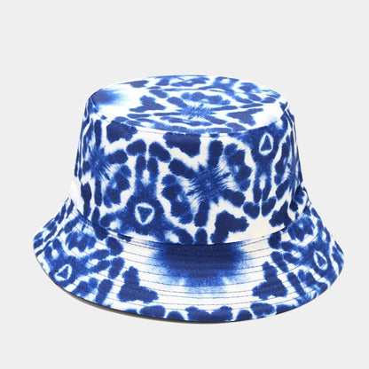 Fashion Plant Printing Pattern Fisherman Hat Spring and Summer