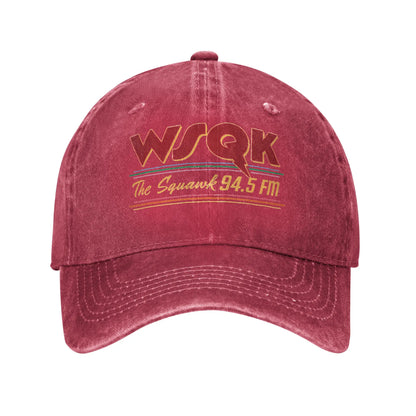 Washed Baseball Cap The Squawk Summer Trucker Hat For Couple Women