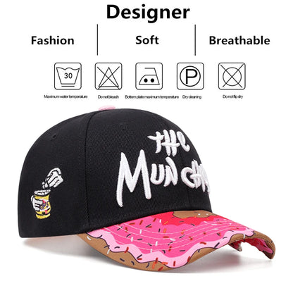 Fastball CAP Letter Embroidery Watermelon Printing Hip-hop Hats Outdoor