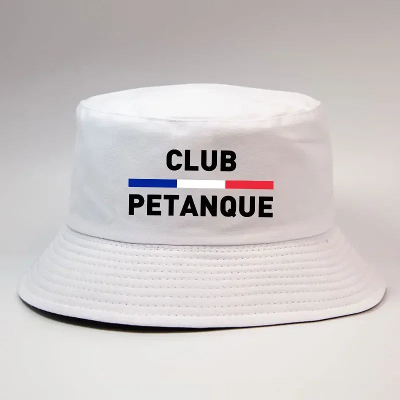 Fashion French Petanque Club Bucket Hat Unisex Adult Outdoor Sport Activities
